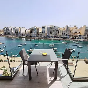  Appartamento Supreme Seafront With Balcony In St.julian's Malta